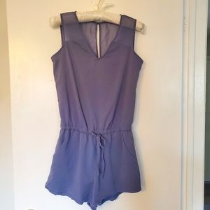 Silk Romper - Banana Republic